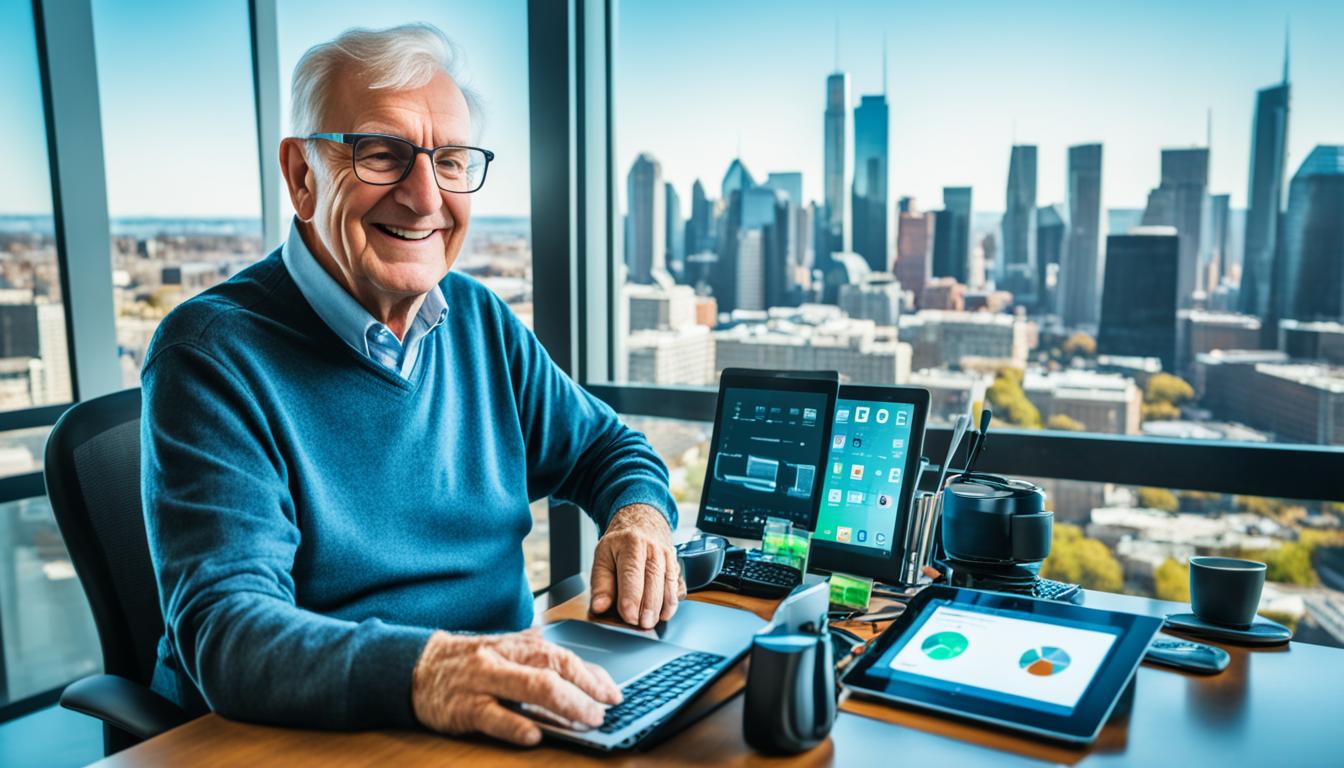 online working for seniors